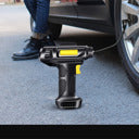 Smart Tire Inflator – Auto Stop & LED